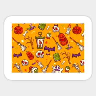 Halloween pattern Sticker